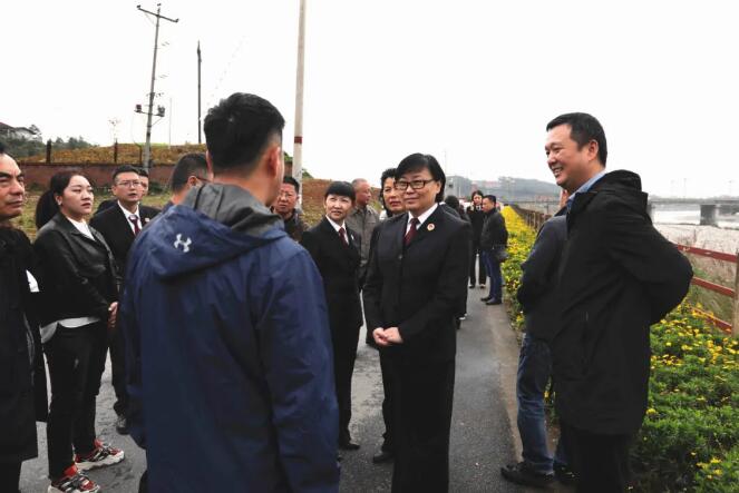 绵阳市检察院党组书记、检察长王红到北川县开展巡河督查工作